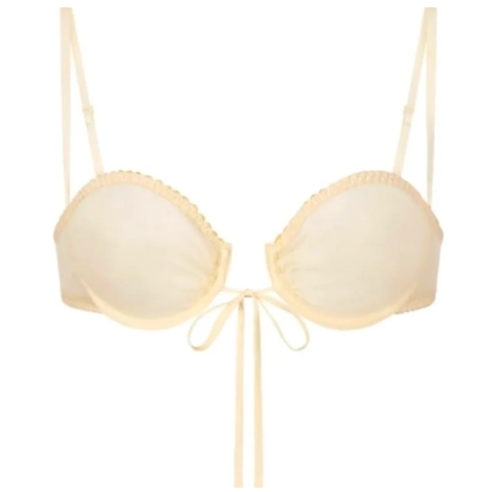 SKIMS Romance Bra Butter Yellow